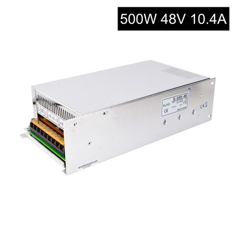 DC48V 500W 10.4A Switching Power Supply 115V/230V to Stepper Motor DIY CNC Router ► Photo 1/6