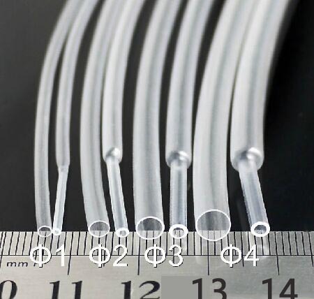 1 Meter 2:1 Transparent Clear 2mm 3mm 4mm 5mm 6mm 8mm 10mm Heat Shrink Heatshrink Tubing Tube Sleeving Wrap Wire ► Photo 1/1