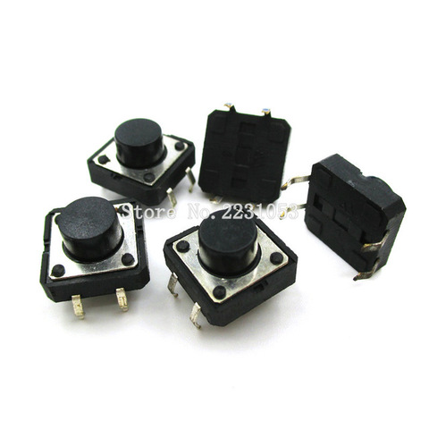 20PCS/LOT 12*12*5mm Tactile Push Button Switch Momentary 12X12X5MM Micro Switch Button ► Photo 1/1