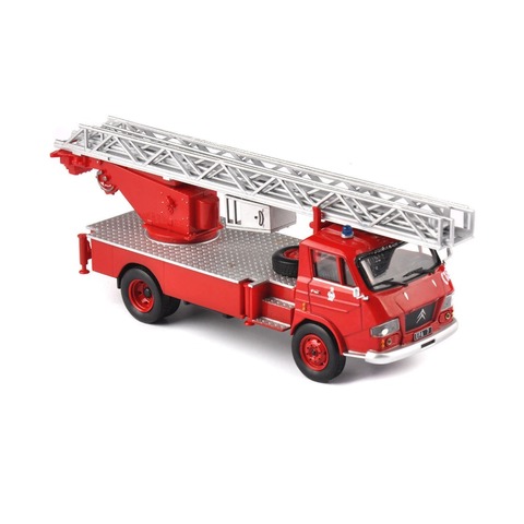 Scale Diecast Car Pompiers Vehicles Ladder Fire Truck Model Car Model Kids Toy ► Photo 1/6