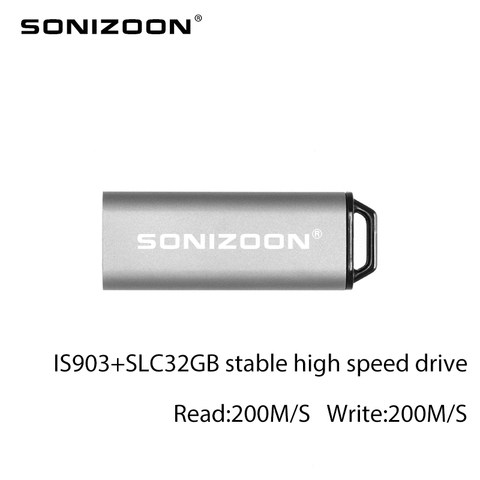 SONIZOON XEZUSB3.0010 Push and pull USB3.0 drive USB flash drive IS903scheme ofSLC32GB  Stable highspeed memoriaast ► Photo 1/1