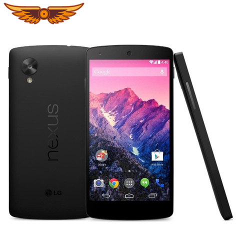 Original Unlocked Google LG Nexus 5 Quad Core 5.0 Inch 2GB RAM 16GB ROM 8.0 MP Camera 1080P 3G&4G LG D820 D821 Mobile Phone ► Photo 1/6