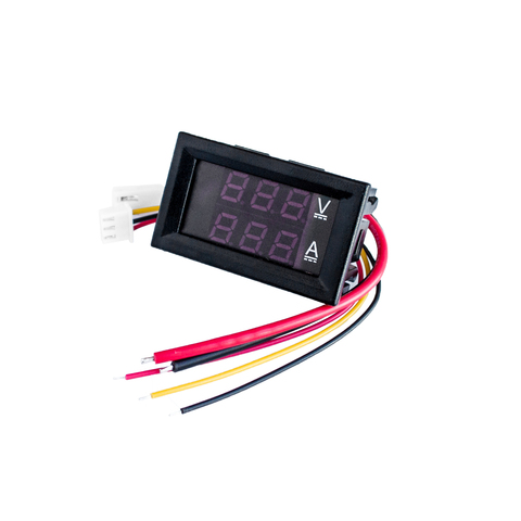 Mini Digital Voltmeter Ammeter DC 100V 1A 10A Panel Amp Volt Voltage Current Meter Tester 0.28