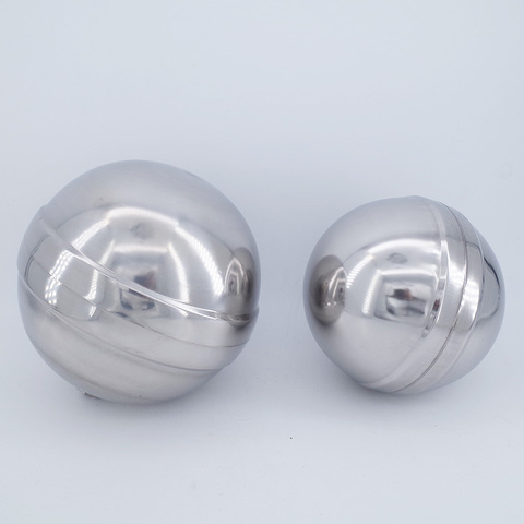 GOGO ATC High quality SS 201 304 float valve ball 82mm/93mm/100mm/104/109/116/130/145/162mm stainless steel ball repair parts ► Photo 1/4