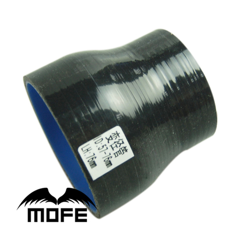 MOFE Car Air Intake Silcone Tube 57mm-76mm Black Straight Reducer Hose For Turbo Universal ► Photo 1/2