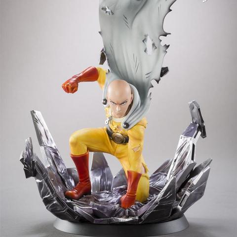 Anime One Punch Man Saitama Second PVC Action Figure Collectible Model Doll  Toy 20cm 