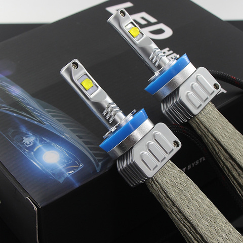 2X 9000LM H7 LED Headlight Kit for XHP50 Chips Fanless SUPER White Driving Headlamp H4 H8 H11 H16(JP) 9005 9006 H10 9012 ► Photo 1/6