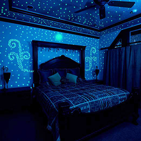 100pcs 3D Stars Glow In The Dark Stickers For Children Kids Baby Room  Bedroom Ceiling Decor Luminous Fluorescent Stickers Toys - Price history &  Review, AliExpress Seller - ZOTOONE Handcraft Store