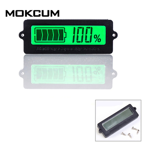 12V Lead-Acid Battery LY6N Recessed Battery Capacity Indicator Tester Voltmeter Green Light battery charge indicator ► Photo 1/6