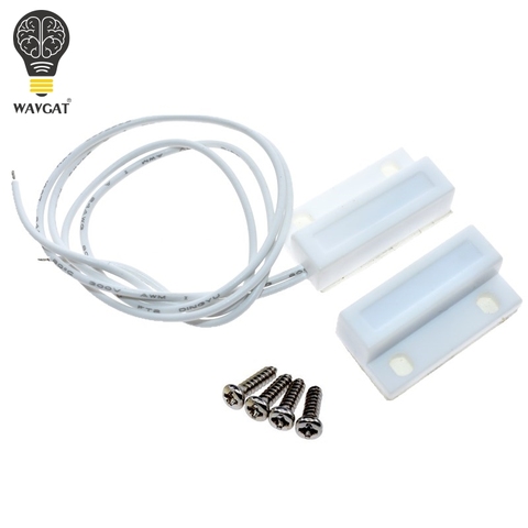 MC-38 MC38 Wired Door Window Sensor 30mm Wire Lengthen Randomly Magnetic Switch  Home Alarm System for arduino ► Photo 1/5