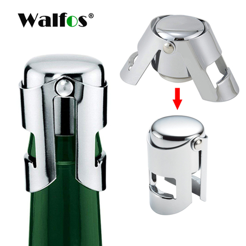 WALFOS 304 Stainless Steel Champagne Cork Portable Sealing Machine Bar Stopper Wine Cork Sparkling Wine Champagne Cap ► Photo 1/6