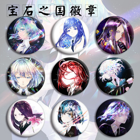 Houseki no Kuni Land of the Lustrous Cosplay Badge Phosphophyllite Brooch Pin Collection Badge for Backpack Clothes ► Photo 1/4