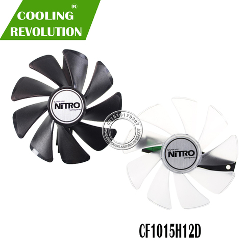 95mm CF1015H12D DC12V Cooler Fan Replace for Sapphire NITRO RX480 8G RX 470 4G GDDR5 RX570 4G / 8G D5 RX580 8G OC ► Photo 1/6