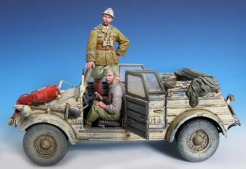 1:35    D.A.K. Kubelwagen crewGerman Paratroopers ► Photo 1/3