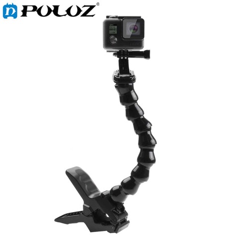 For Go Pro Accessories Action Sports Cameras Jaws Flex Clamp Mount for GoPro HERO5 HERO4 Session HERO 5 4 3 SJCAM  SJ4000 SJ6000 ► Photo 1/5