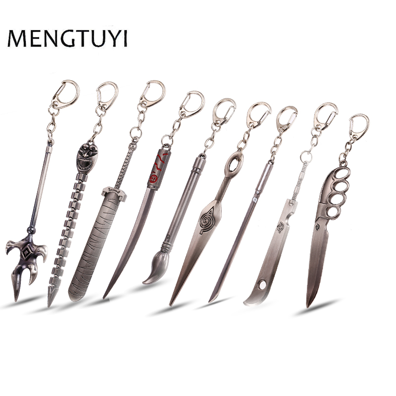 Details about   Naruto Akatsuki Tobi Weapon Keychain Metal Key Ring Anime Cosplay Gifts 
