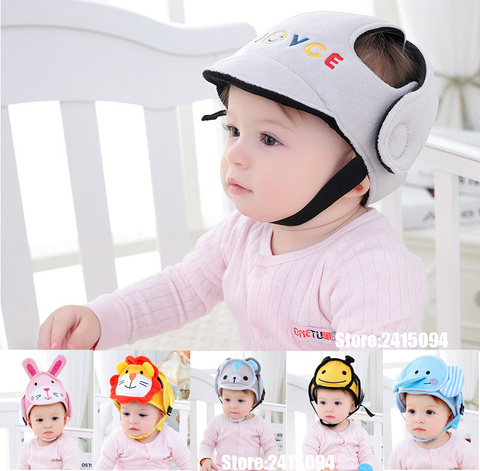 Baby Protective Helmet Boy Girls Anti-collision Safety Helmet Infant Toddler security & Protection Soft Hat for Walking Kids cap ► Photo 1/6