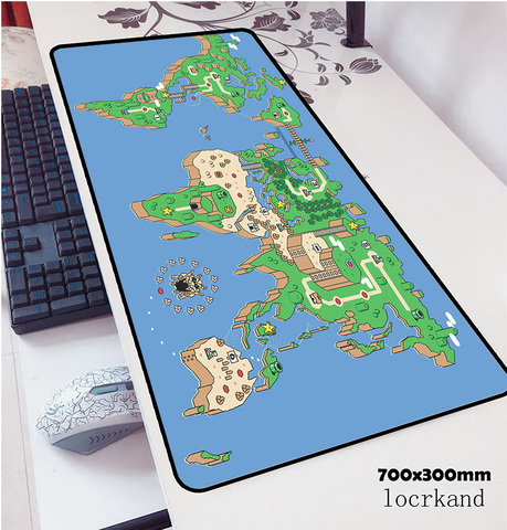 mario mouse pad 700x300x3mm hot sales  pad mouse notbook computer padmouse large gaming mousepad gamer to keyboard mouse mats ► Photo 1/5