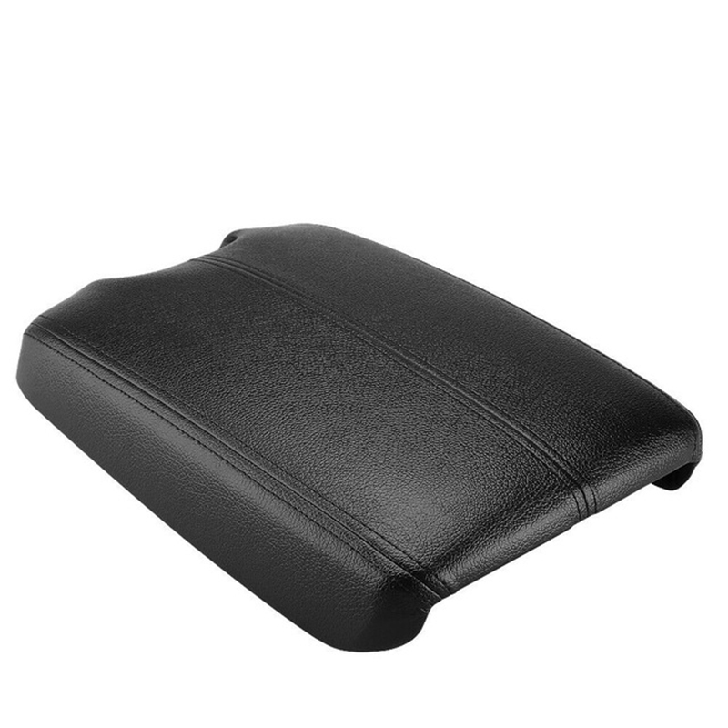 Leather Car Armrest Center Console Lid Cover Protector For Honda Accord 2008~2012 Center Console Cover Black Car Accessories ► Photo 1/5