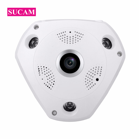 4MP Fisheye AHD Camera CCTV Indoor 360 Degrees IR Cut Filter Panoramic Fish Eye Video Surveillance Infrared Analog Cams 20M IR ► Photo 1/1