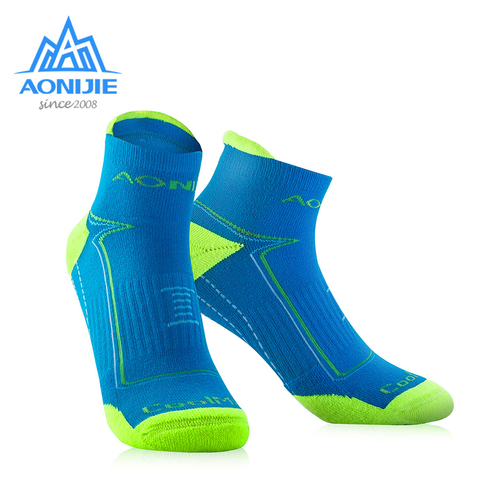 AONIJIE E4090 Outdoor Sports Running Athletic Performance Tab Training Cushion Quarter Compression Socks Heel Shield Cycling ► Photo 1/6