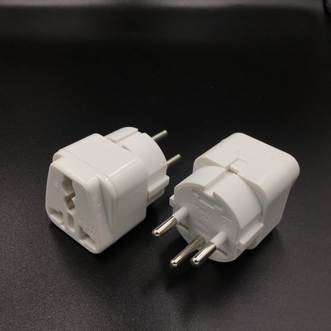 Universal IL EG Plug Adapter AC Converter EU US AU UK To Israel Egypt 3 Pin Travel Power Adapter Outlet Wall Charger Socket ► Photo 1/2
