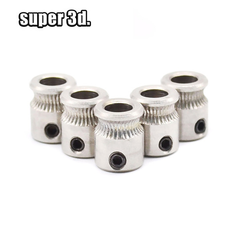 2pcs 3D printer accessories MK8 Extruder Filament Drive Gear for 1.75mm/3.0mm Filament ► Photo 1/3