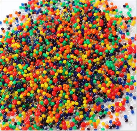 10bag/lot Pearl Crystal Soil Mud Orbiz Grow Jelly Water Balls Magic Hydrogel Bio Gel Beads Wedding Home Decoration Kids Toy ► Photo 1/5
