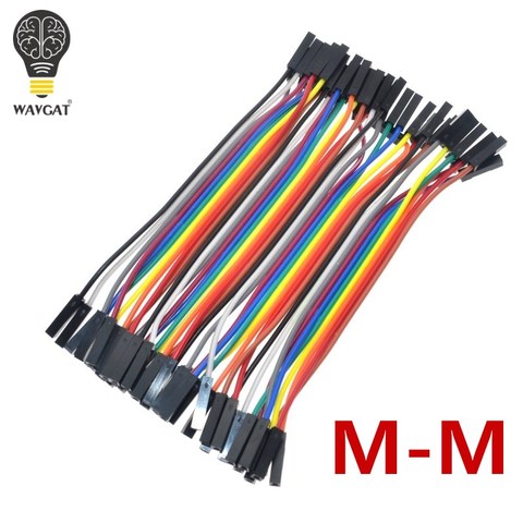 SUQ  40PCS Dupont 10CM Female To Female (F-F) Jumper Wire Ribbon Cable for Arduino ► Photo 1/5