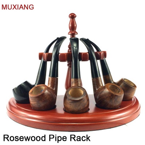 MUXIANG Smoking Pipe Accessories 5 Pipe Rack Half-round Romanesque Style Safer and More Practical Tobacco Pipe Stand fa0007-69 ► Photo 1/6