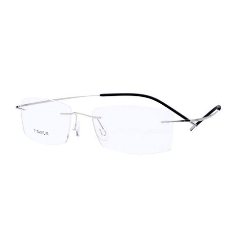 Super Light and Flexible Rimless Titanium Eyeglasses Frame for Women and Men Eyewear Optical Prescription Spectacles ► Photo 1/6