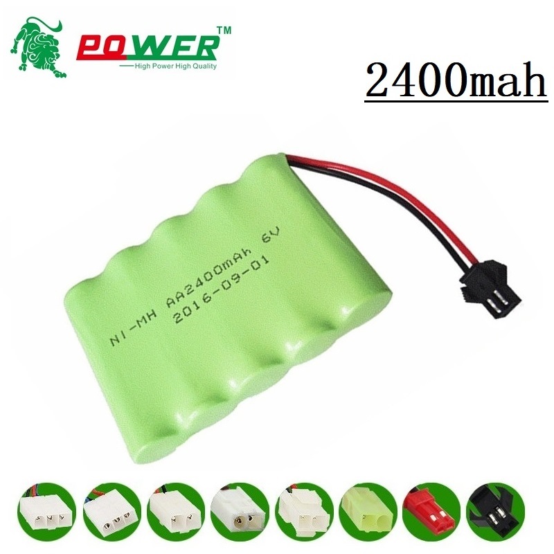 Ni-CD 2400mah 6v rechargeable battery pack 6v battery 6*AA NICD battery for toys Cars Boats guns - Price history & Review | AliExpress Seller - GZ Islands Store | Alitools.io