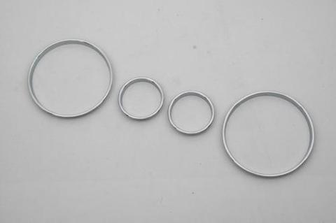Chromium Styling Dashboard Gauge Ring Set For Opel Astra G ► Photo 1/1