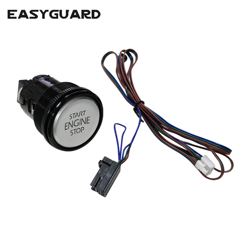 EASYGUARD Replacement push engine start stop button for ec002 es002 ec008 series (P7n style) ► Photo 1/4