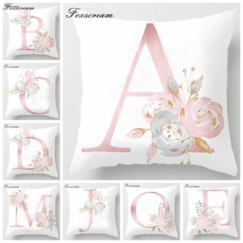 Kids Room Decoration Letter Pillow English Alphabet Children Plush Fabric Almofada Coussin Cushion For Birthday Party Supplies ► Photo 1/6