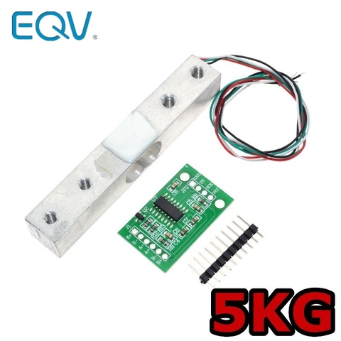 Digital Load Cell Weight Sensor 5KG Portable Electronic Kitchen Scale + HX711 Weighing Sensors Ad Module ► Photo 1/5