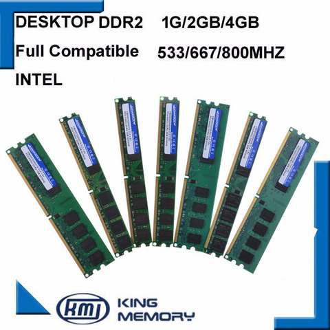KEMBONA cheapest memory ram desktop ddr2 2g 2gb ddr2 800mhz module Non-ECC, life time warranty ► Photo 1/2