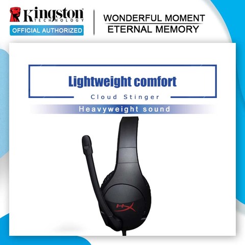 Original Kingston HyperX Cloud Stinger Gaming Headset Headphones With a microphone Microphone Mic For PC ► Photo 1/6