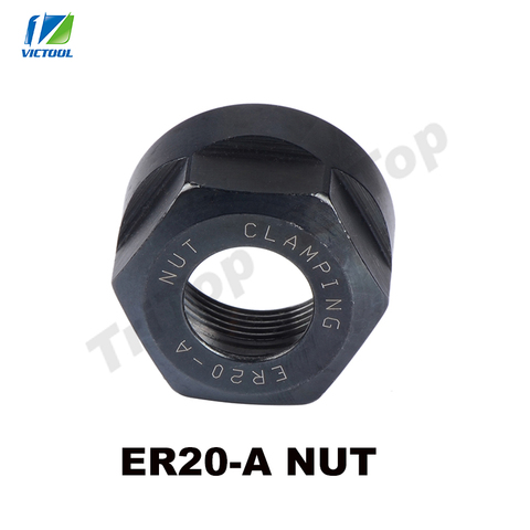 2pcs/lot precision A type ER20 spring collect nut clamping ER20-A for CNC milling engraving machine ► Photo 1/6