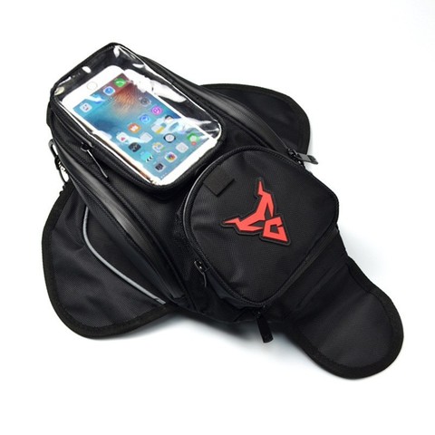 Motorcycle Magnetic Tank Bag Waterproof Motorbike Saddle Bag Shoulder Bag Backpack Luggage Phone Case Holder For IPhone Xiaomi ► Photo 1/6