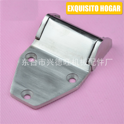 Stainless Steel Precision Casting Heavy Machinery Equipment Compartment Door Hinges Seafood Steamed Cupboard Door Hinge ► Photo 1/3