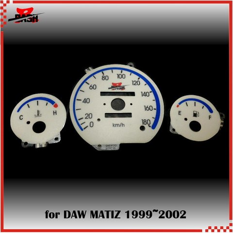 DASH Stock Clearance Sale EL Glow Gauge for Matiz 1999 2002 Full Glow Blue Green interchange ► Photo 1/1