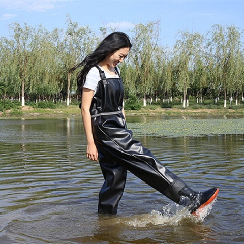 Waterproof Fishing Boots Wader For Fishing Waders Fishing Shoes Fish Overalls Breathable Chest Waders Wading Boots Wading Shoes ► Photo 1/6
