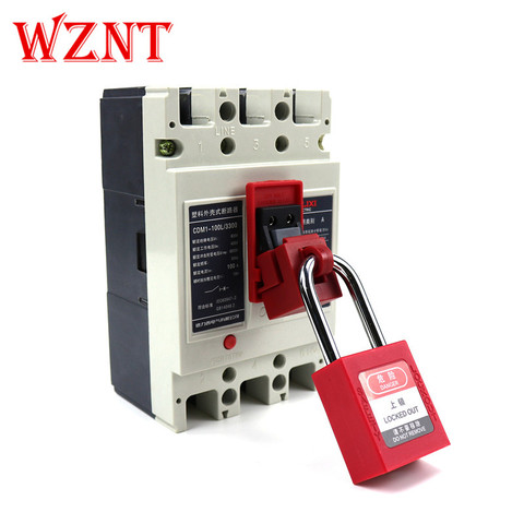 NT-L11 Clamp type circuit breaker lock Industrial electrical open handle lock Loto energy isolation Safety lock ► Photo 1/6