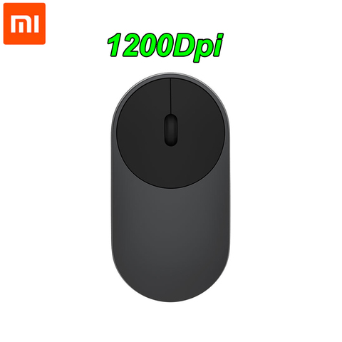 Xiaomi Wireless Mouse Portable  Bluetooth 4.0 Aluminium Alloy ABS Material Gaming Mouse RF 2.4GHz Dual Mode Connect Mi 1200DPI ► Photo 1/6