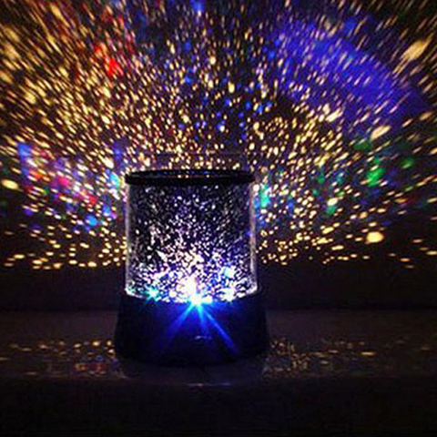 Amazing LED Light Toys Romantic Novelty Gifts Flashing Colorful Sky Star Master Projector Children Birthday Party Room Decor ► Photo 1/6