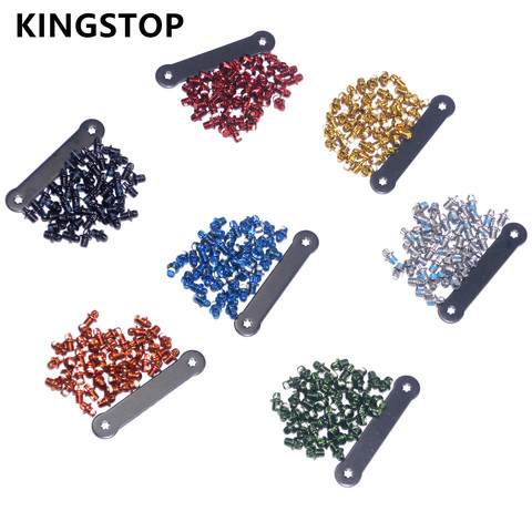 bicycle pedal bolts (45 pieces) MTB pedal skid-proof screws cycling pedal parts ► Photo 1/6