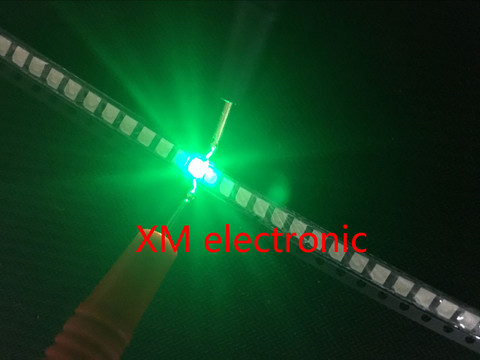 100pcs SMT SMD LED 3528 Green Ultra Bright Light-Emitting Diode LED Diode Chip Lamp ► Photo 1/1