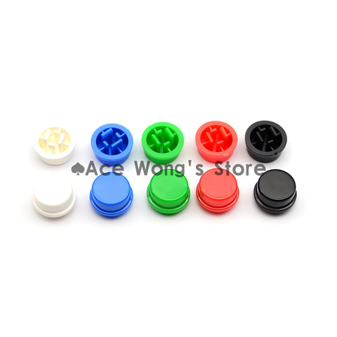 A24 Switch Tact Cap (6 colors) applied Tactile Push Button Switch Momentary 12 * 12 * 7.3MM ► Photo 1/6