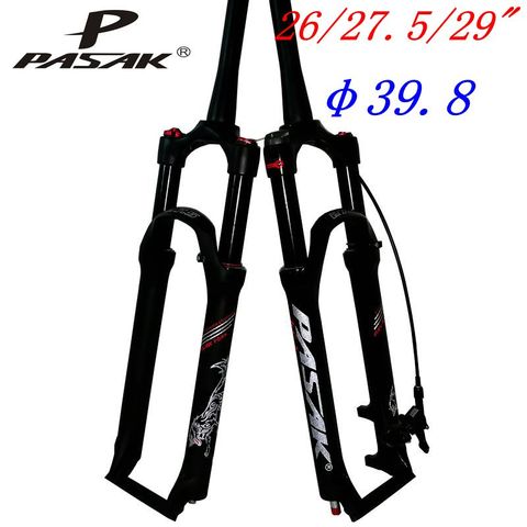 bicycle Fork 26 27.5 29 er Disc Brake Remote Shoulder control Mountain MTB bike fork air damping centrum 39.8  1-1/2 HL/RL ► Photo 1/6